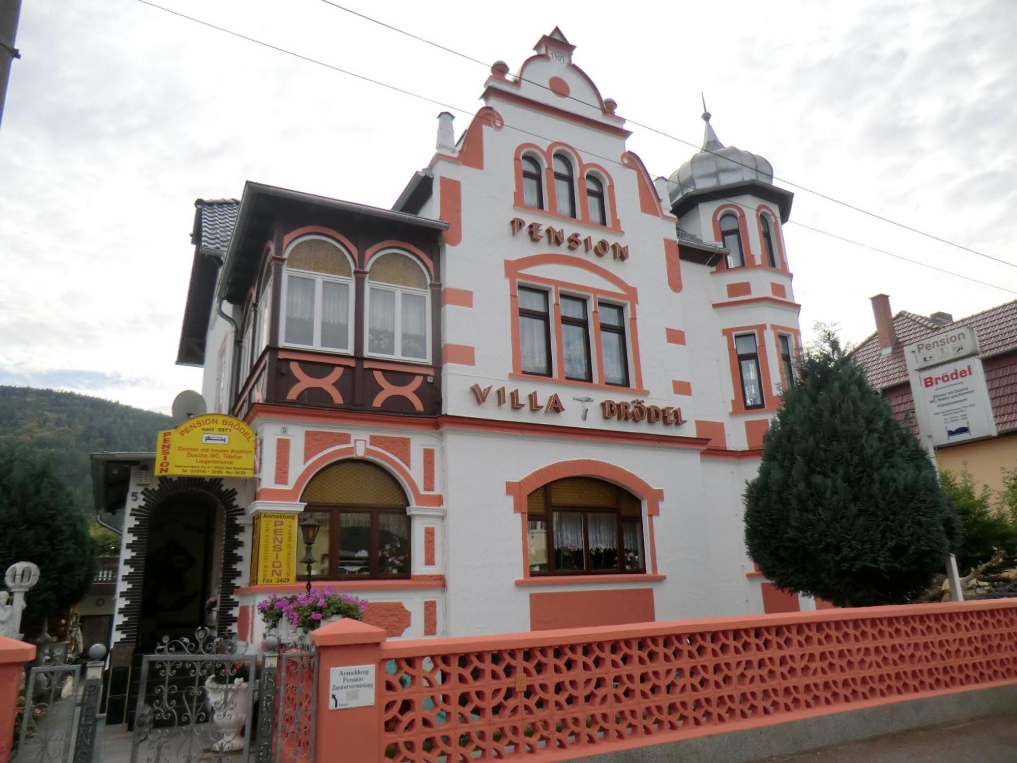 Pension Villa Broedel Бад-Бланкенбурґ Екстер'єр фото